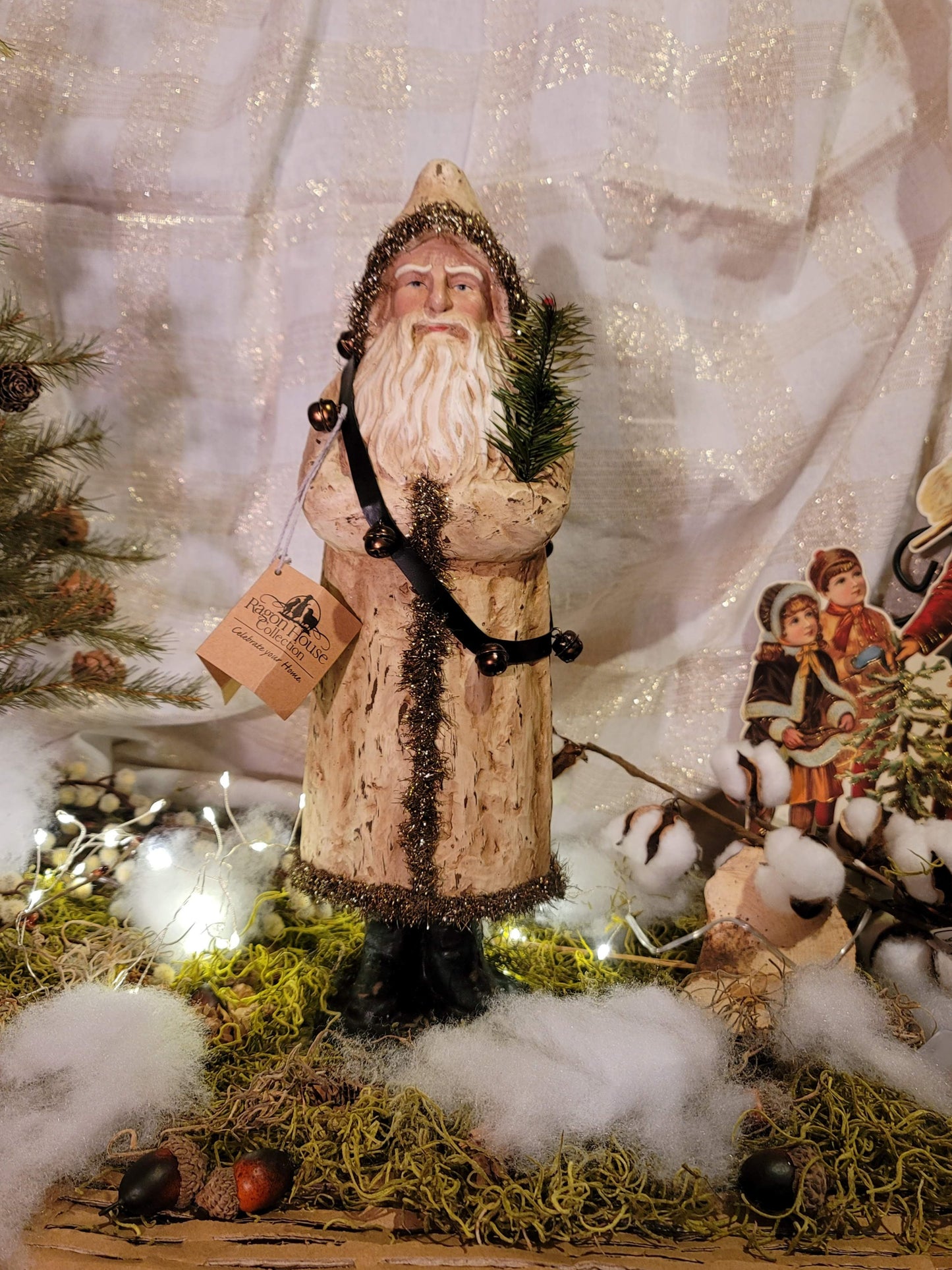 Vintage Christmas Primitive Belsnickle Santa Figurine