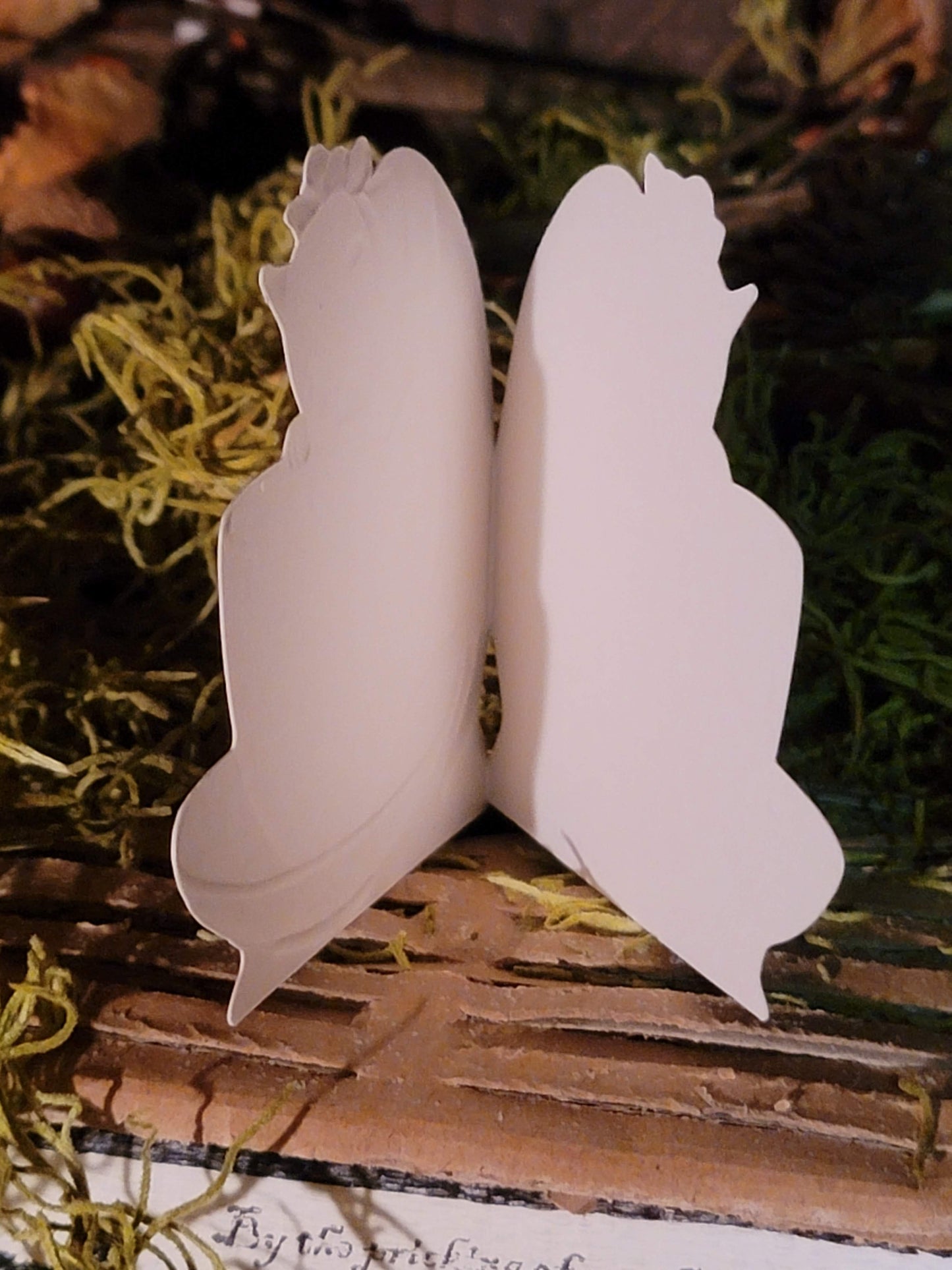 Vintage Victorian Style Cat Note Card with Tea Cup Greeting