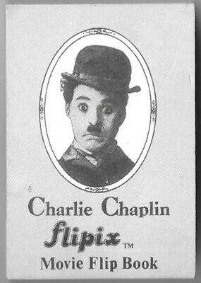 Vintage 1920 Style Charlie Chaplin Interactive Movie Flip Book