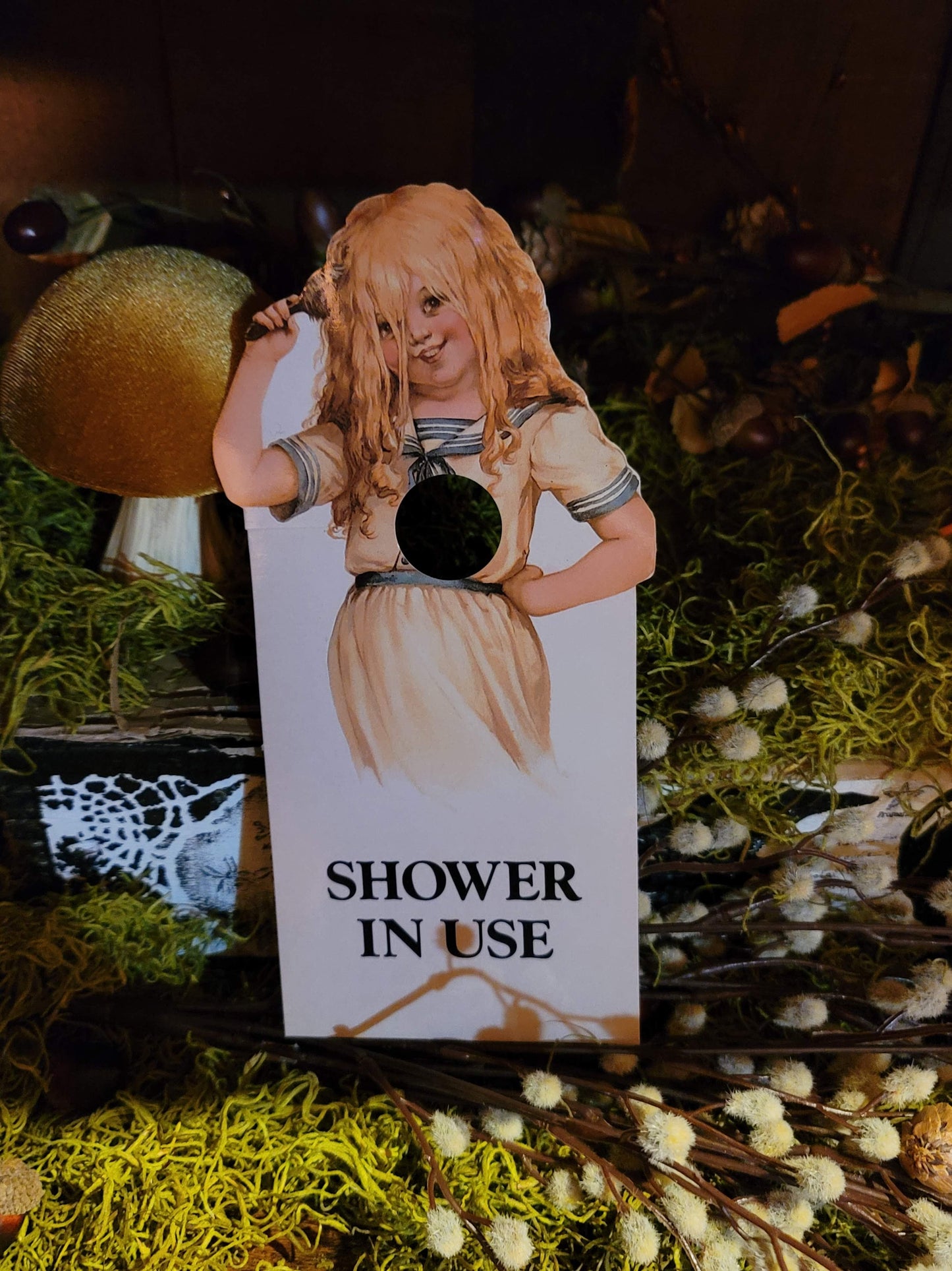 Vintage Victorian Style Door Knob Knocker Notes