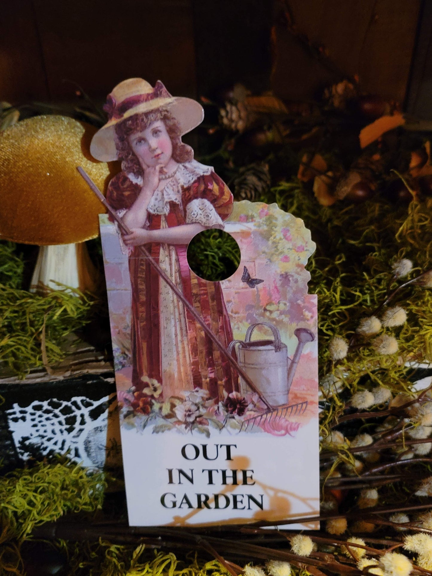 Vintage Victorian Style Door Knob Knocker Notes