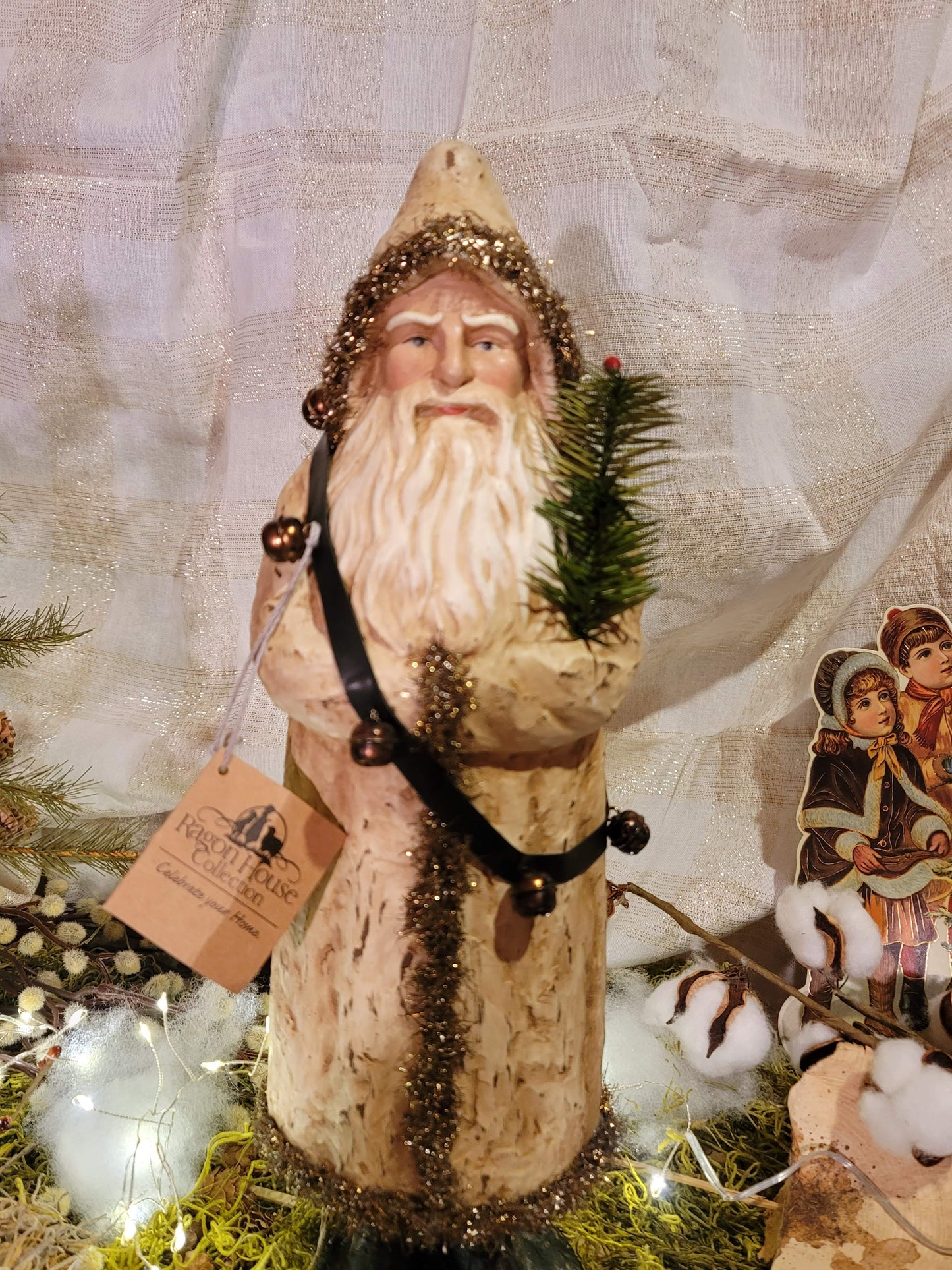 Vintage Christmas Primitive Belsnickle Santa Figurine