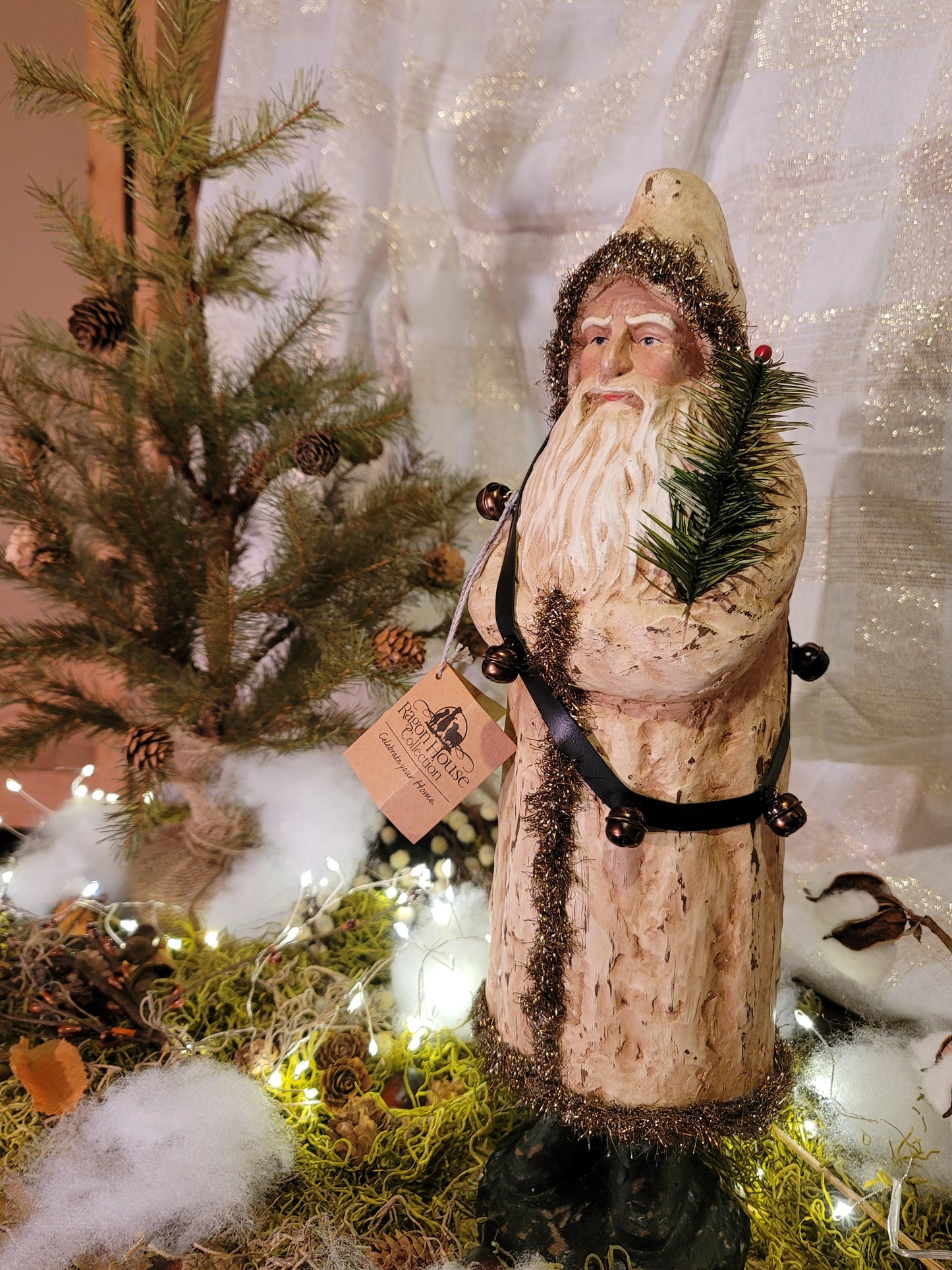 Vintage Christmas Primitive Belsnickle Santa Figurine