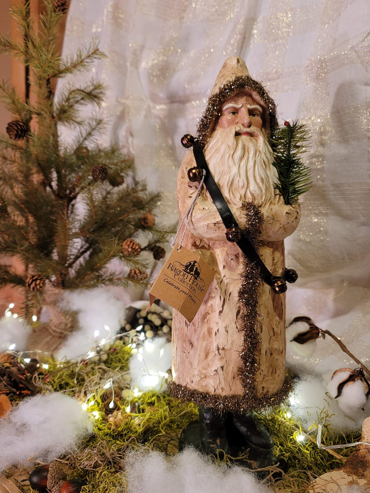 Vintage Christmas Primitive Belsnickle Santa Figurine