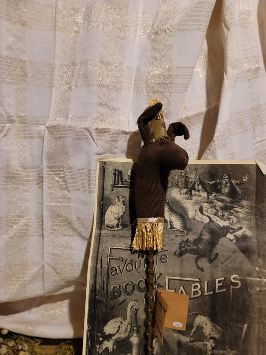 Whimsical Hobby Horse Jester Pogo Stick