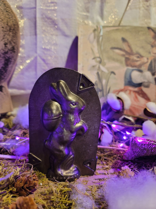 Vintage Style Easter Chocolate Bunny Rabbit Mold Figurine