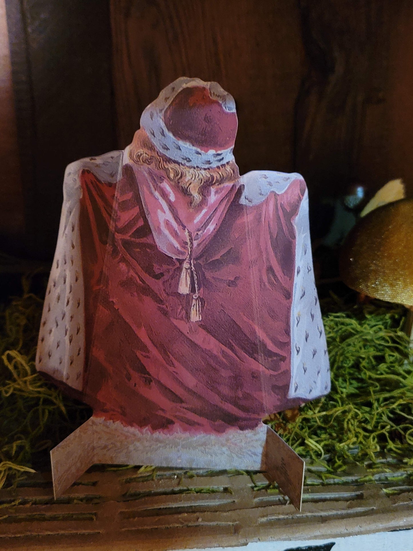 Vintage Victorian Style Flasher Easel Card