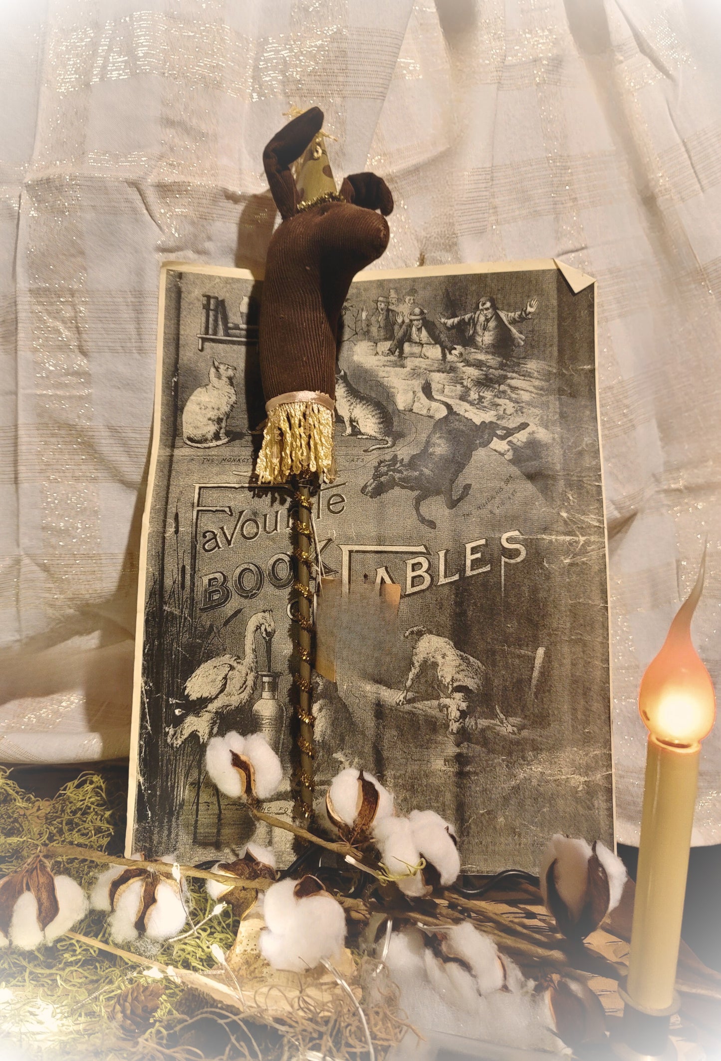 Whimsical Hobby Horse Jester Pogo Stick