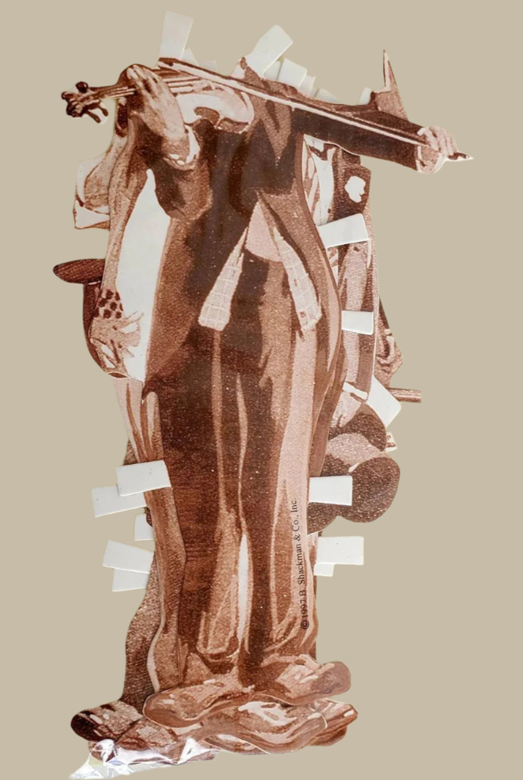 Vintage 1920s Style Charlie Chaplin Paper Dolls Set