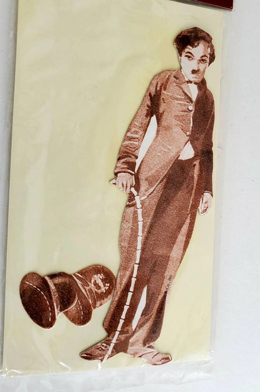 Vintage 1920s Style Charlie Chaplin Paper Dolls Set